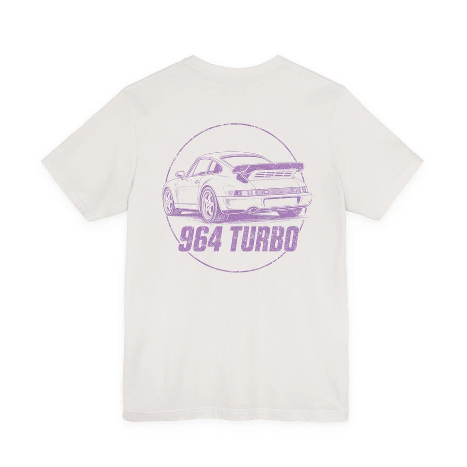 LXRY Premium Heavy Cotton T-Shirt - Porsche 964 Turbo Urban Heritage Edition
