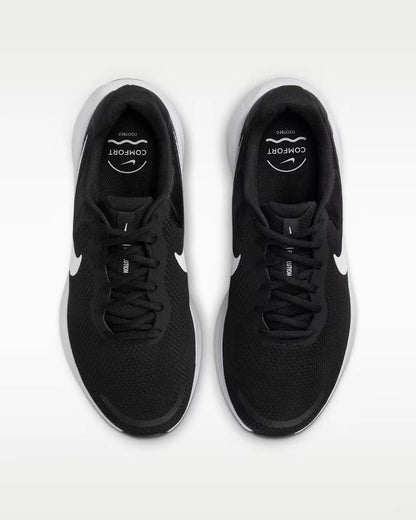 Nike Revolution 7 Black White FB2207 001 Men's Casual Running Sneakers Shoes NEW