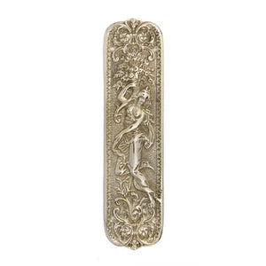 Solid Women Brass Push Plate – Art and DecoDoor Push Plate for Entryway