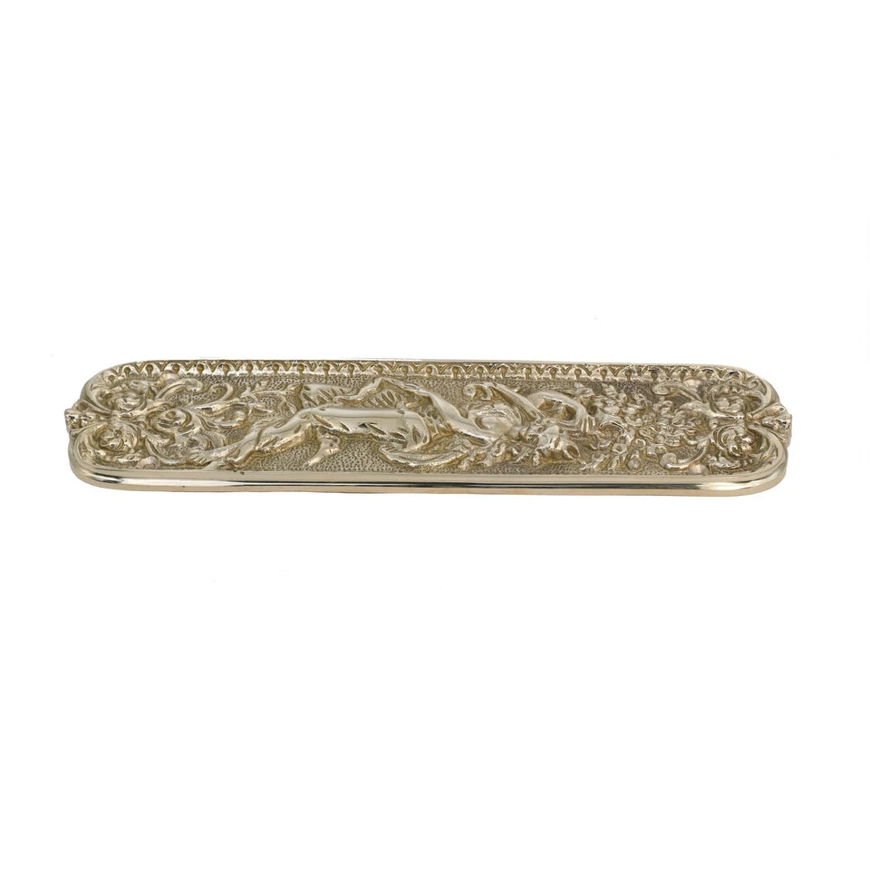 Solid Women Brass Push Plate – Art and DecoDoor Push Plate for Entryway